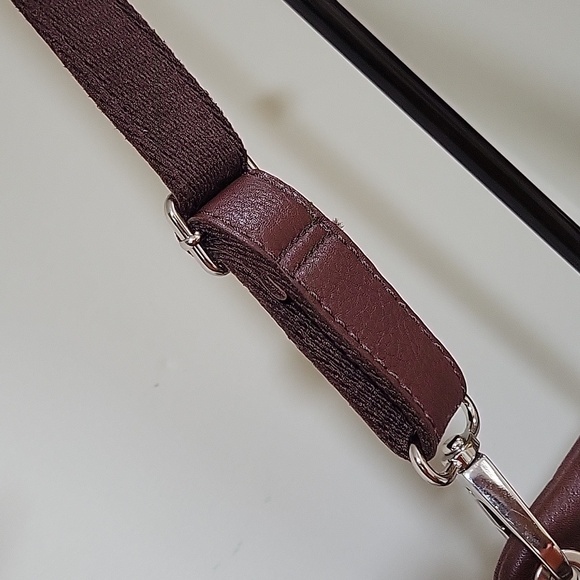 Fossil Leather Crossbody Bag in beautiful Cherry Brown🤎🐿 - Picture 8 of 12